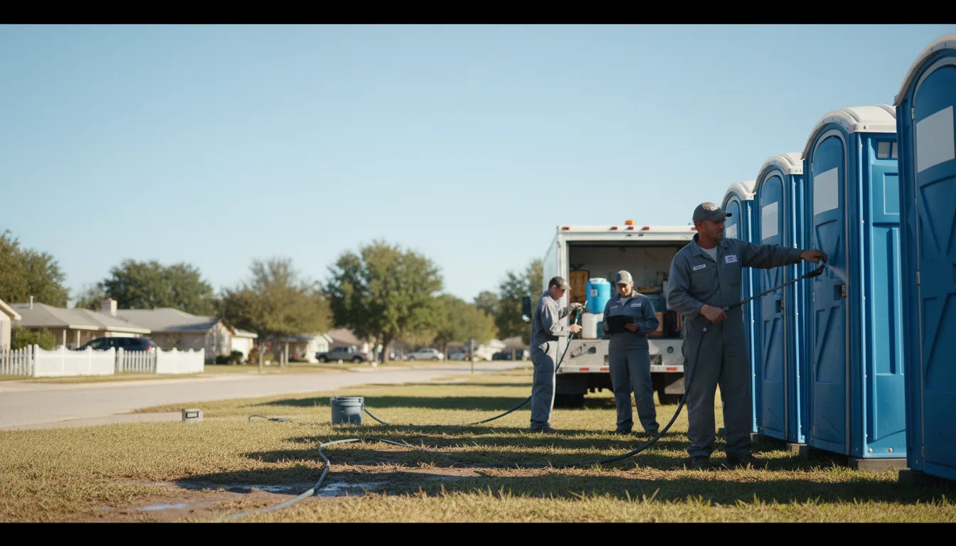 Long-Term Portable Toilet Rental in Belden, NE near me